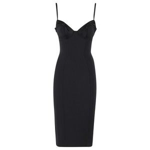 Elisabetta Franchi Fitted Crepe Dress - NWT